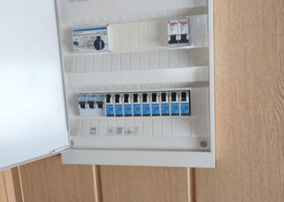 Elektrikerschran geöffnet