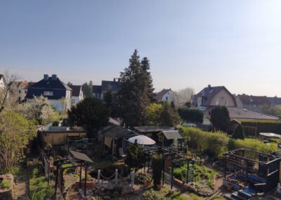 Ausblick zum Garten