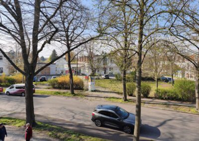 Blick zum Hopfenplatz