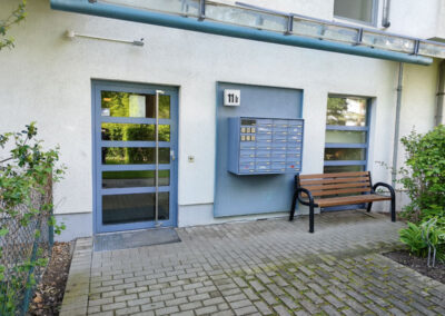 Eigentumswohnung in Magdeburg, Eingang