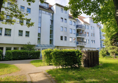 Eigentumswohnung in Magdeburg, Innenhof
