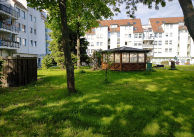 Eigentumswohnung in Magdeburg, Innenhof