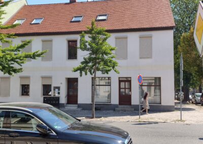 Haus mit laden