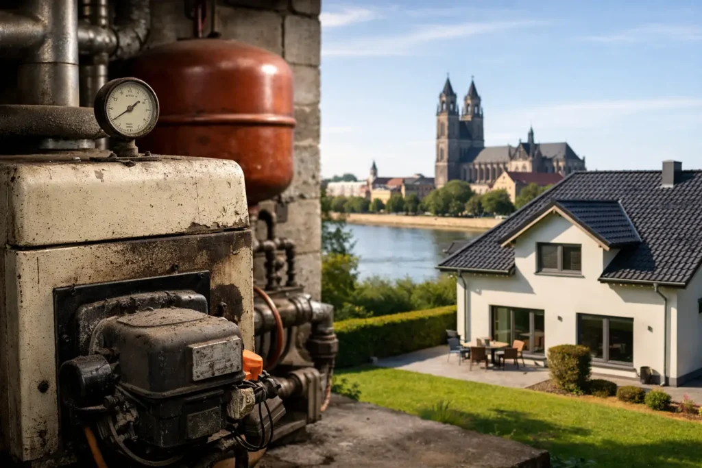 Wie stark mindert eine alte Heizung den Hauswert?